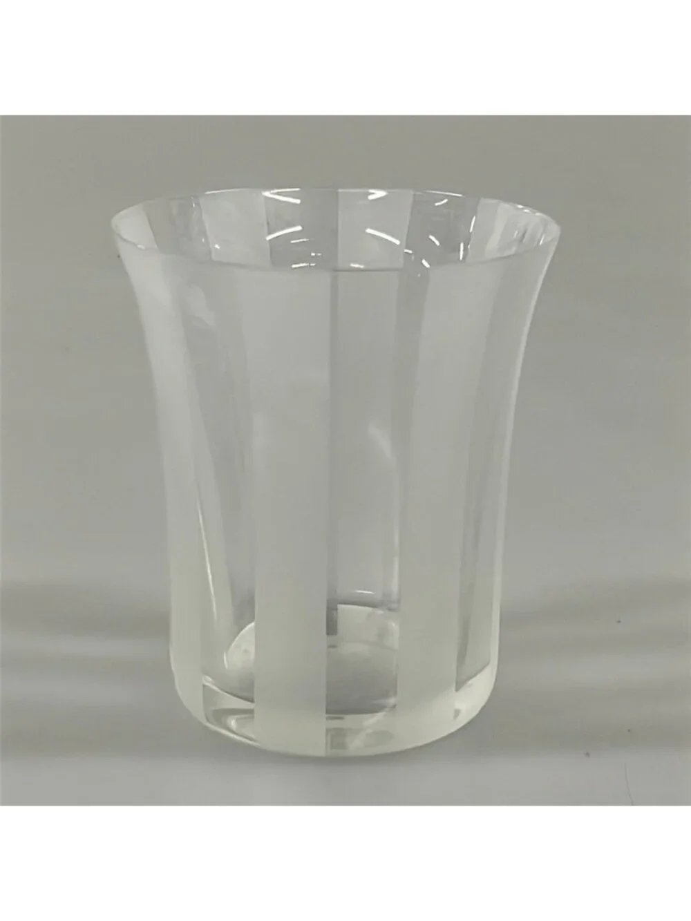 Hermes Dishware Like Clear White Slim Glass